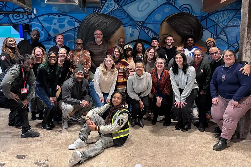Group photo representing Staropoli community values